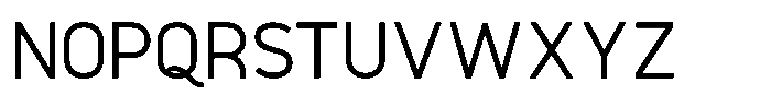 Gilox Regular Font UPPERCASE