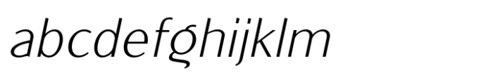 Giltune Thin Italic FONT