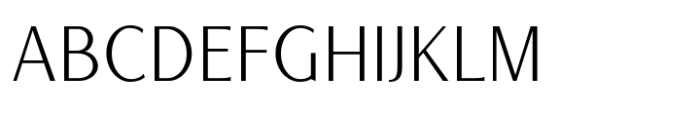 Giltune Thin Font UPPERCASE