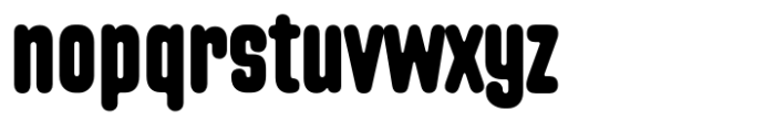 Gilway Bold Font LOWERCASE