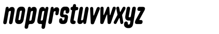 Gilway Paradox Italic Font LOWERCASE