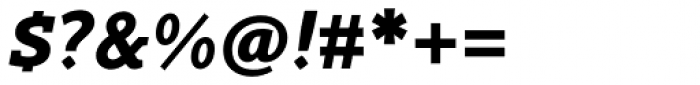 Gimbal Egyptian Bold Italic Font OTHER CHARS