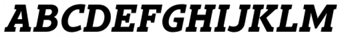 Gimbal Egyptian Bold Italic Font UPPERCASE