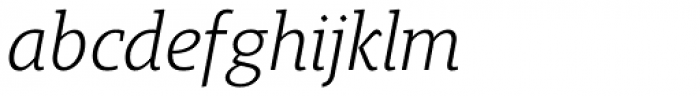 Gimbal Egyptian Book Italic Font LOWERCASE