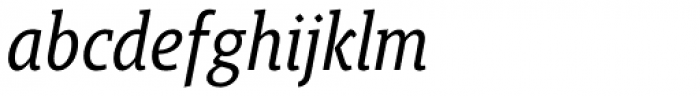 Gimbal Egyptian Condensed Italic Font LOWERCASE