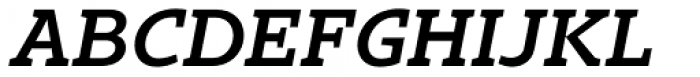 Gimbal Egyptian Extended Medium Italic Font UPPERCASE