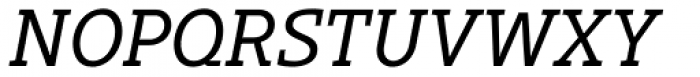 Gimbal Egyptian Italic Font UPPERCASE