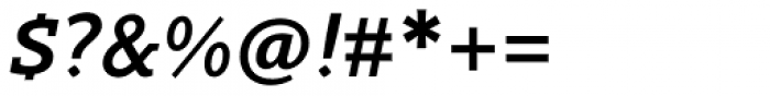 Gimbal Egyptian Medium Italic Font OTHER CHARS