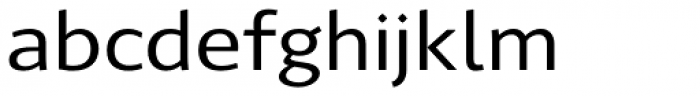 Gimbal Grotesque Extended Regular Font LOWERCASE
