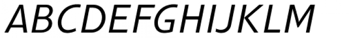 Gimbal Grotesque Italic Font UPPERCASE