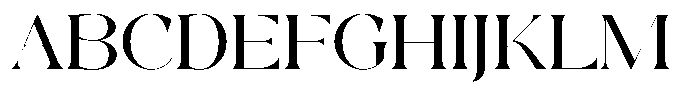 Gimlab Font UPPERCASE