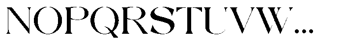 Gimlab Font UPPERCASE