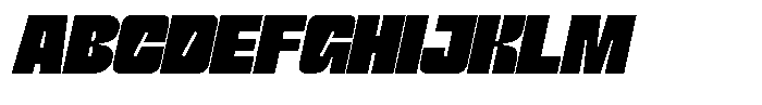 Gimora Bold Italic Font UPPERCASE