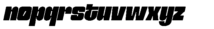 Gimora Bold Italic Font LOWERCASE