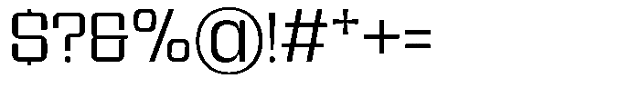 Gimora Extra Light Font OTHER CHARS