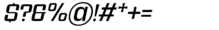 Gimora Light Italic Font OTHER CHARS