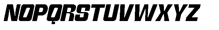 Gimora Medium Italic Font UPPERCASE