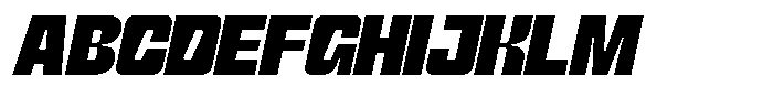 Gimora Semi Bold Italic Font UPPERCASE