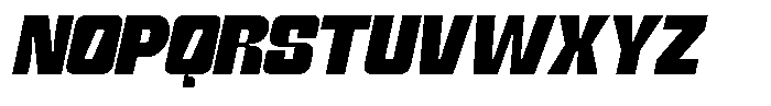 Gimora Semi Bold Italic Font UPPERCASE