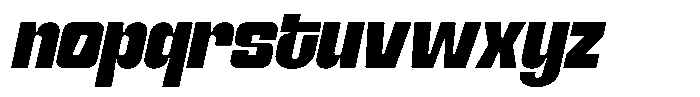 Gimora Semi Bold Italic Font LOWERCASE