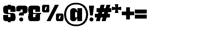 Gimora Semi Bold Font OTHER CHARS