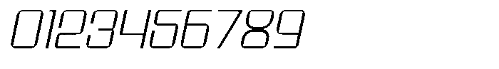 Gimora Thin Italic Font OTHER CHARS