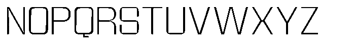 Gimora Thin Font UPPERCASE