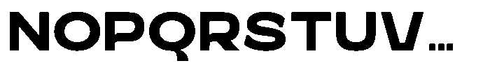 Giner Modern Bold Font UPPERCASE