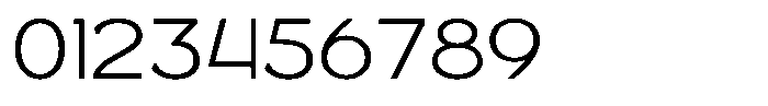 Giner Modern Extralight Font OTHER CHARS