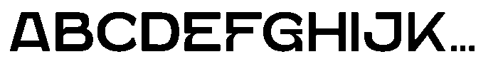 Giner Modern Medium Font UPPERCASE