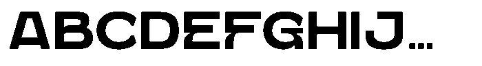 Giner Modern Semibold Font UPPERCASE