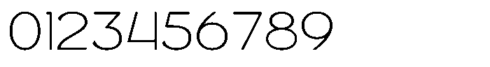 Giner Modern Thin Font OTHER CHARS