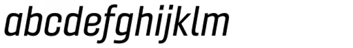 Gineso Normal Medium Italic Font LOWERCASE