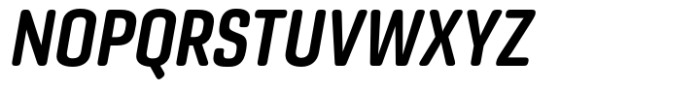 Gineso Soft Cond Ex Bold Italic Font UPPERCASE
