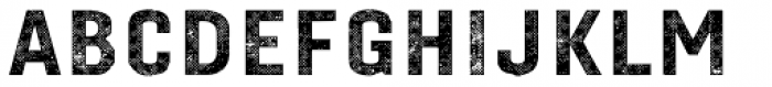 Gineso Titling Halftone Black Font UPPERCASE