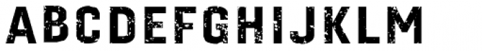 Gineso Titling Rough Black Font LOWERCASE