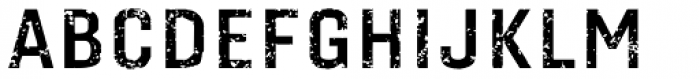 Gineso Titling Rough Bold Font UPPERCASE