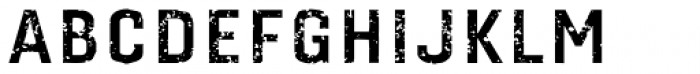 Gineso Titling Rough Bold Font LOWERCASE