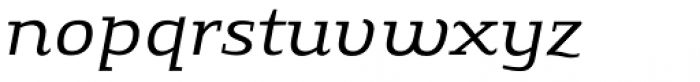 Gingar Book Italic Font LOWERCASE