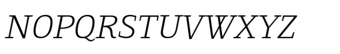 Gingar ExtraLight Italic Font UPPERCASE
