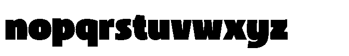 Gingar Rock Font LOWERCASE