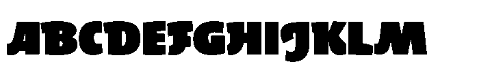 Gingar Roll Font UPPERCASE