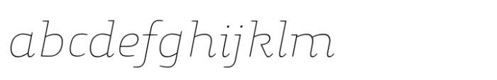 Gingar UltraLight Italic FONT