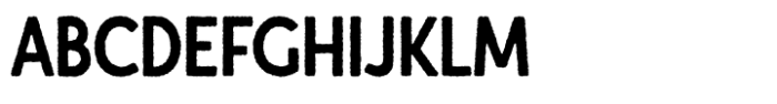 Gingo Kids Rough Font UPPERCASE