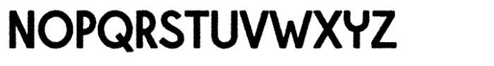 Gingo Kids Rough Font UPPERCASE
