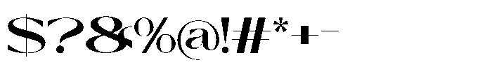 Ginka Font OTHER CHARS