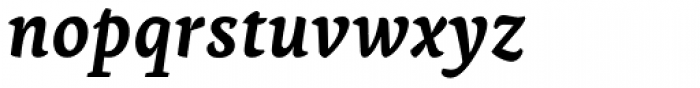 Ginkgo Pro Bold Italic Font LOWERCASE