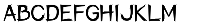 Ginohm Font UPPERCASE