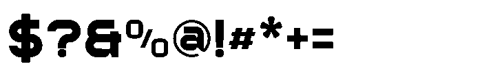Ginovra Extra Bold Font OTHER CHARS
