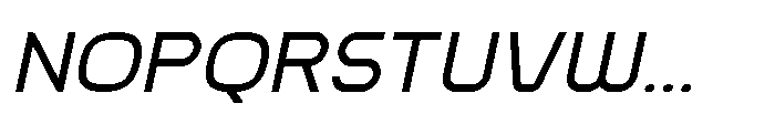 Ginovra Medium Italic Font UPPERCASE